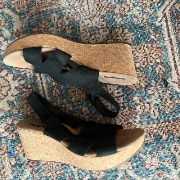 Clarks Collection Wedge Sandals S :10 - Picture 7 of 8
